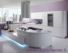 casain3mosse - cucina moderna con penisola 01b